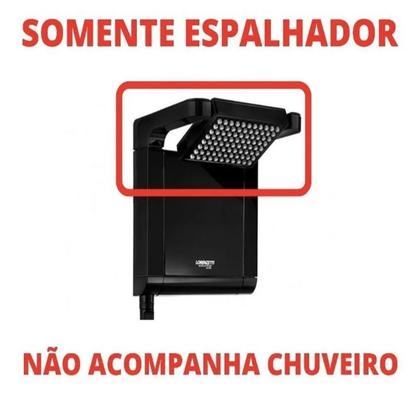 Imagem de Espalhador Ducha Acqua Star Preto A-01P Lorenzetti