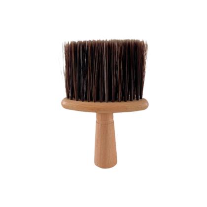 Imagem de Espanador De Cabelo Barbeiro Profissional Madeira