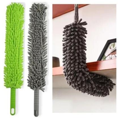 Imagem de Espanador De Pó Casa Carro Microfibra Flexível 57cm MaxClean