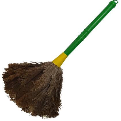 Imagem de Espanador de Pó Penas De Avestruz Limpa Tira Poeira 38cm