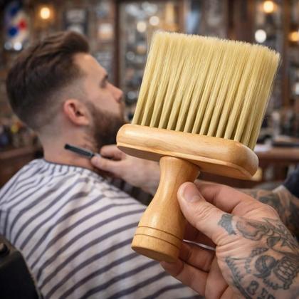 Imagem de Espanador lateral de ombros E pescoço barbearia raskalo