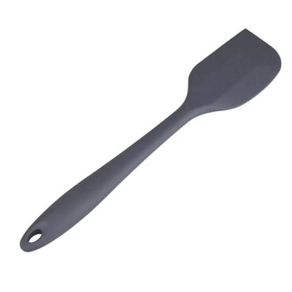 Imagem de Espátula Colher Silicone Mexer Panela Cozinha Cinza 28cm