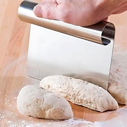 Imagem de Espátula Cortador De Massas Cozinha Inox Raspadora Padeiro 