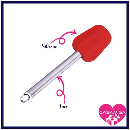 Imagem de Espátula de Inox com Silicone 25 cm Class Home