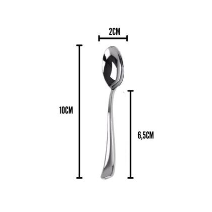 Imagem de Espátula de Silicone Curva Pequena 28cm Preta Reforçada