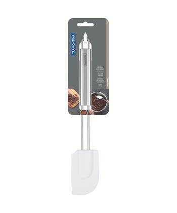 Imagem de Espátula de Silicone Tramontina Marffim em Aço Inox