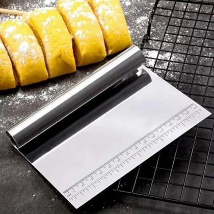 Imagem de Espatula e Raspador para Massas e Bolos - Cortador de Cozinha Original em Inox - PANAMI