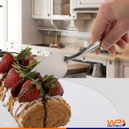 Imagem de Espatula Para Cortar Bolo Pá Para Torta Bolo Aço Inox 28,5cm