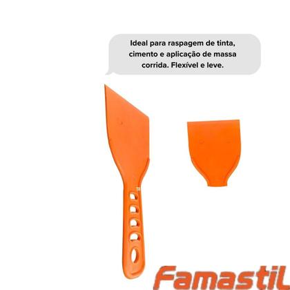 Imagem de Espatula Plastica Lisa 8 Cm Famastil