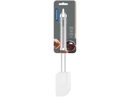 Imagem de Espátula Silicone Corpo Aço Inox Tramontina Marffim Cozinha
