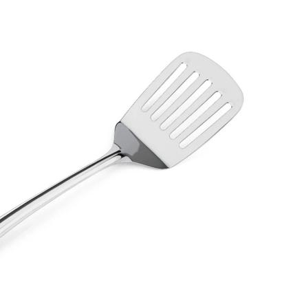 Imagem de Espátula Vazada Aço Inox 32cm Cozinha - James.F