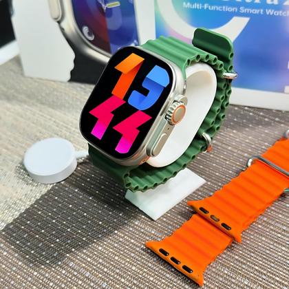 Especial Pais Smartwatch Série 9 Ultra + Caneca Térmica inox + 2 Pulseiras + seu Pai vai amar! - Hiwatch Imagem de Especial Pais Smartwatch Série 9 Ultra + Caneca Térmica inox + 2 Pulseiras + seu Pai vai amar!