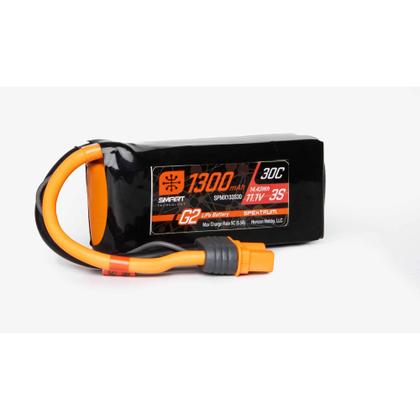 Imagem de Espectro de bateria LiPo 11.1V 1300mAh 3S 30C Smart LiPo G2