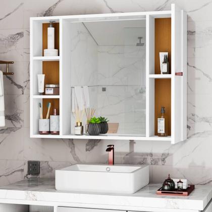 Imagem de ESPELHARIA ARMÁRIO TALIA Flex Para Banheiro e Apartamento