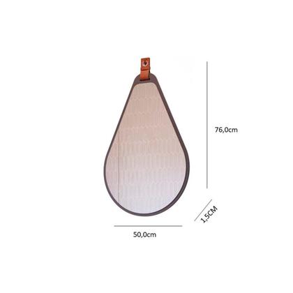 Imagem de Espelheira de Banheiro Gota 50X76cm cor Capuccino - MGM