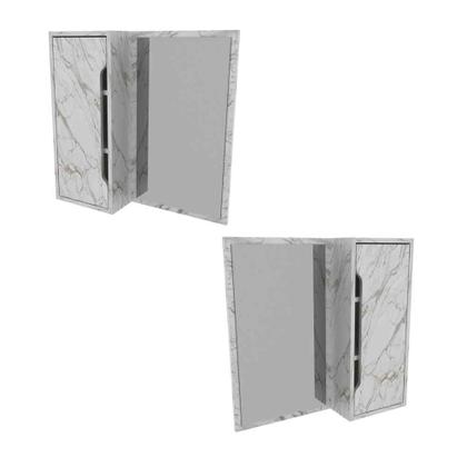 Imagem de Espelheira para Banheiro 60cm com porta BN3648 Tecnomóbili