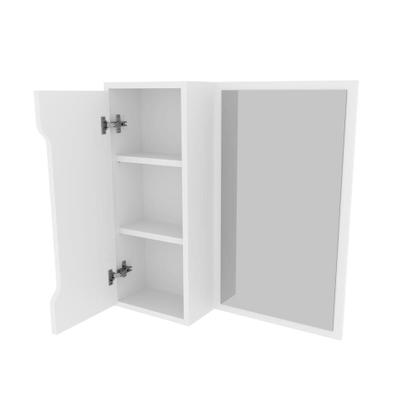 Imagem de Espelheira para Banheiro com 1 Porta BN3648 60x60cm Branco - Tecno
