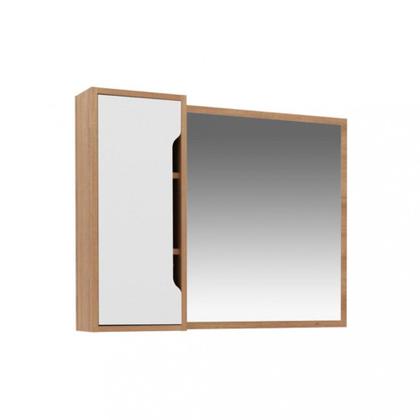 Imagem de Espelheira Para Banheiro Com Espelho 1 Porta BN3645 Tecno Mobili