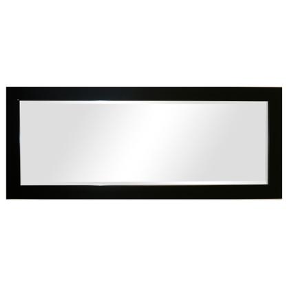 Imagem de Espelho 40x90 Moldura Preta Para Decoração, Banheiros, Quarto e Sala.