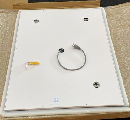 Imagem de Espelho 4mm Led 80x60 cm LED 3 CORES Botão Touch Luz Ajustável Dimerizável retangulo quadrado luz frontal iluminado 60x80