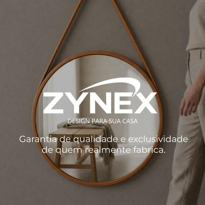 Imagem de Espelho Adnet 60cm Redondo Decorativo Com alça Com Suporte