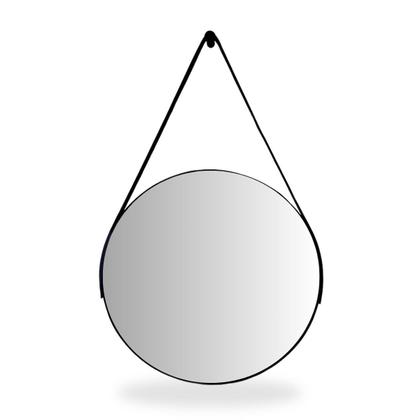 Imagem de Espelho Adnet Redondo 30cm Kit com 2 unidades para Banheiro Quarto Sala