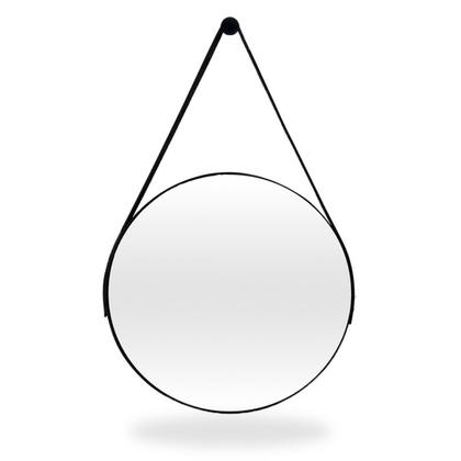 Imagem de Espelho Adnet Redondo 30cm Kit com 2 unidades para Banheiro Quarto Sala