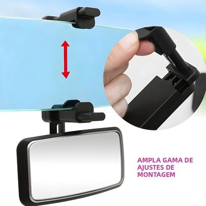 Imagem de Espelho Ajustável Para Bebês Para Carro, Monitor De Segurança Interno Para Crianças