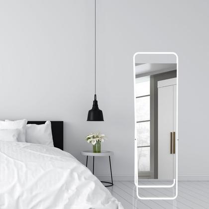 Imagem de Espelho de Chão Chloe 43cm X 153cm Retangular Branco