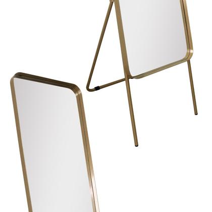 Imagem de Espelho de Chão Urban 40x150cm Retangular Dourado