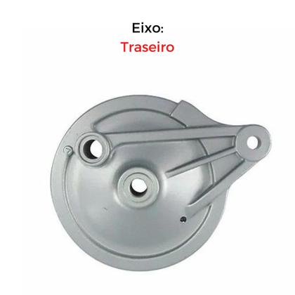 Imagem de Espelho de freio traseiro CG 150 Titan ES / KS / MIX / ESD / EX / FLEX 2004 até 2011 Cobreq - 0003-EP