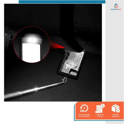 Imagem de Espelho de Inspeção Telescópico com LED 280 a 870 mm Ferramenta para Visualização em Locais de Difícil Acesso