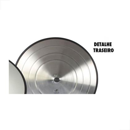 Imagem de Espelho De Segurança Retrovisor Com Suporte 50cm 2 Unidades