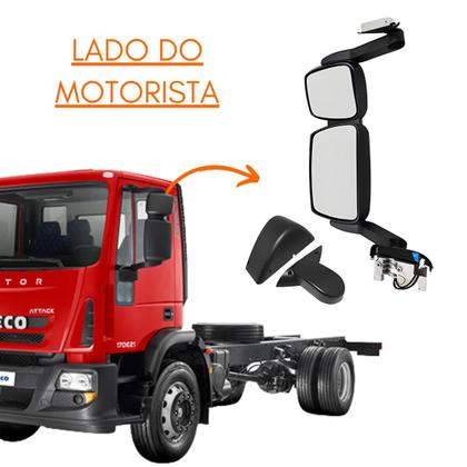 Imagem de Espelho Esquerdo C/Desemb. Completo Stralis/ Cursor/ Tector