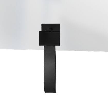 Imagem de Espelho Funcional Hook Preto Retangular Com material sintético Preto  60 X 40 Cm 