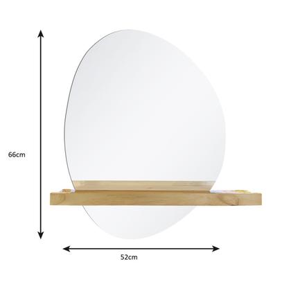 Imagem de Espelho Funcional Shelf 66x52cm Orgânico G