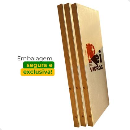 Imagem de Espelho Grande Corpo Retangular 150x50cm C/ Suporte De Chão