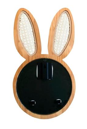 Imagem de Espelho Infantil 43x44cm: Decoração Lebre p/ Quartos