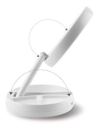 Imagem de Espelho LED Duplo c/ lente de aumento articulado p/ Makes