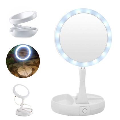 Imagem de Espelho Moderno De Mesa Camarim Mulheres C/Luzes De Led