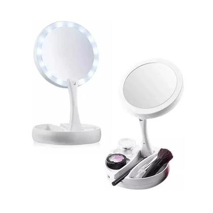 Imagem de Espelho Moderno De Mesa Camarim Mulheres C/Luzes De Led