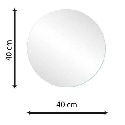 Imagem de Espelho Multiuso Lapidado Redondo 40cm E2G Design