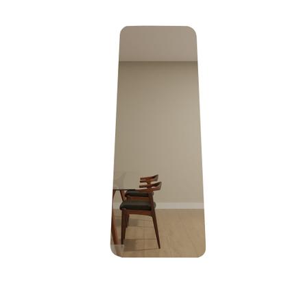 Imagem de Espelho Orgânico Pinterest 110x50cm Grande Modelo Flame Retrô Decorativo Sala Quarto Banheiro Adnet