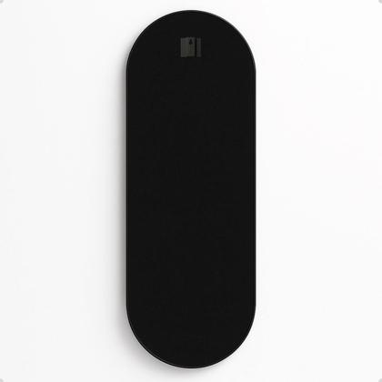 Imagem de Espelho Oval Grande Corpo Inteiro 150x50 Decoração Moldura em Metal