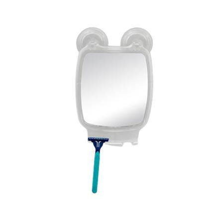 Imagem de Espelho Para Box Com Ventosa E Suporte Para Barbeador Astra