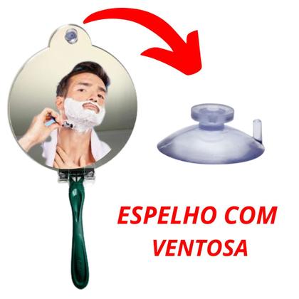 Imagem de Espelho para Box em Acrilico com Ventosa 