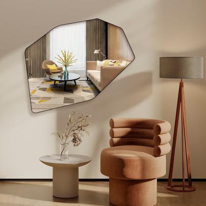 Imagem de Espelho para Salão de Beleza Grande 60x110cm Moai