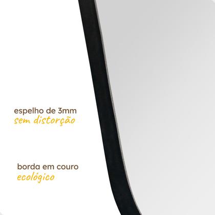 Imagem de Espelho Para Salão De Beleza Grande 60x110cm - Modelo Texas