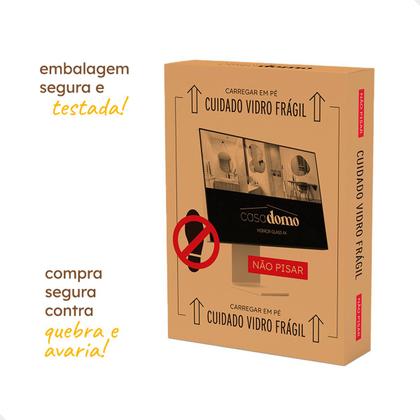 Imagem de Espelho Para Salão De Beleza Grande 60x110cm - Modelo Texas