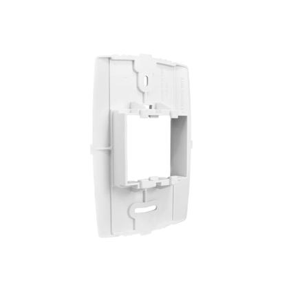 Imagem de Espelho Placa 4x2 Com Saída Vertical Para 1 Módulo Incluso Suporte Para Fixação Linha Slim Ilumi (Ref.: 82060)